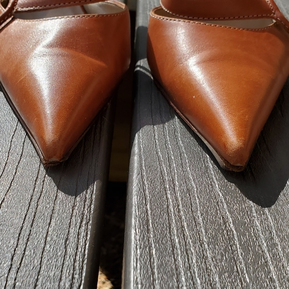 Sergio Rossi beautiful caramel brown heels - Picture 7 of 8